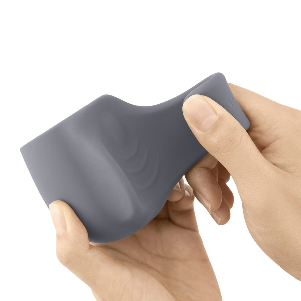 Loop Silicone Attachment - Make any Vibrator a Stroking Cock Ring