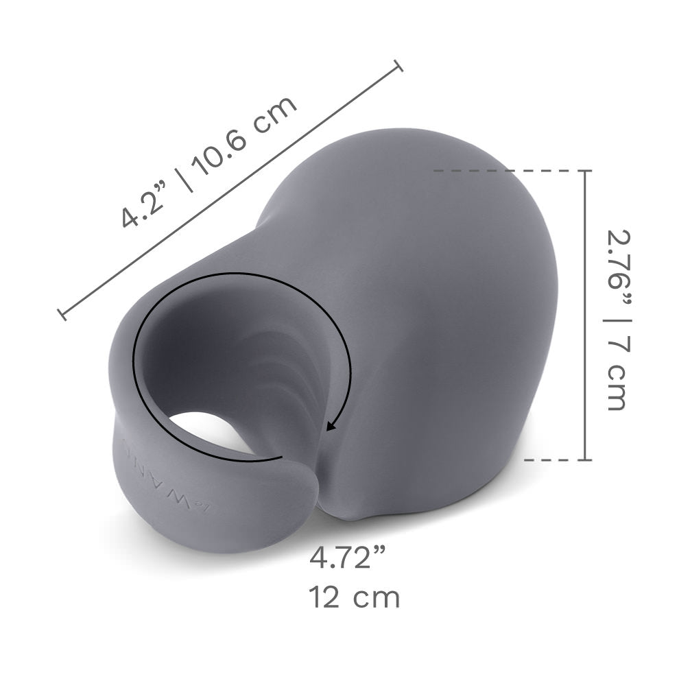 Loop Silicone Attachment - Make any Vibrator a Stroking Cock Ring