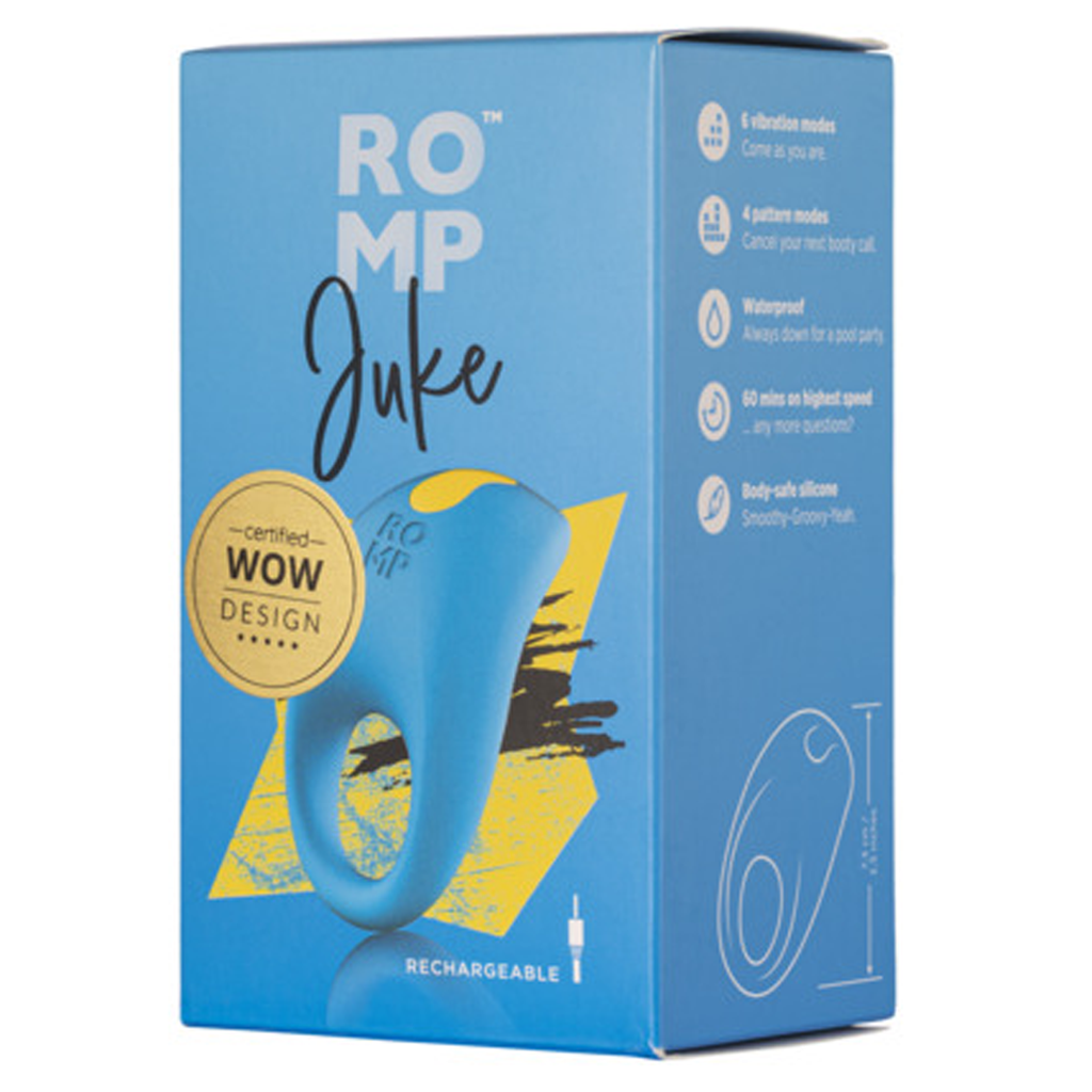 Juke Vibrating Cock Ring Stay Hard While Intensely Pleasuring Her