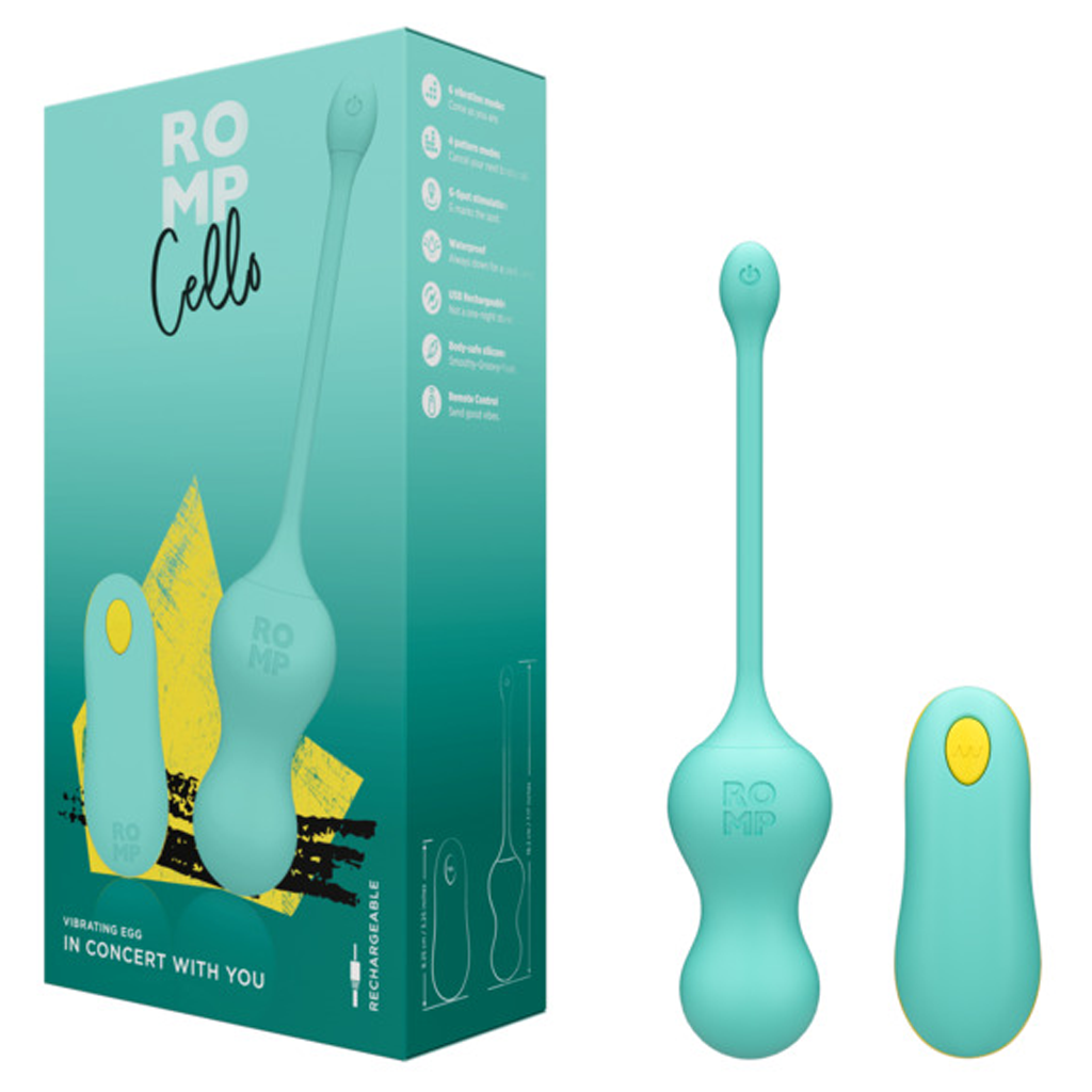 Cello Remote Controlled Vibrator