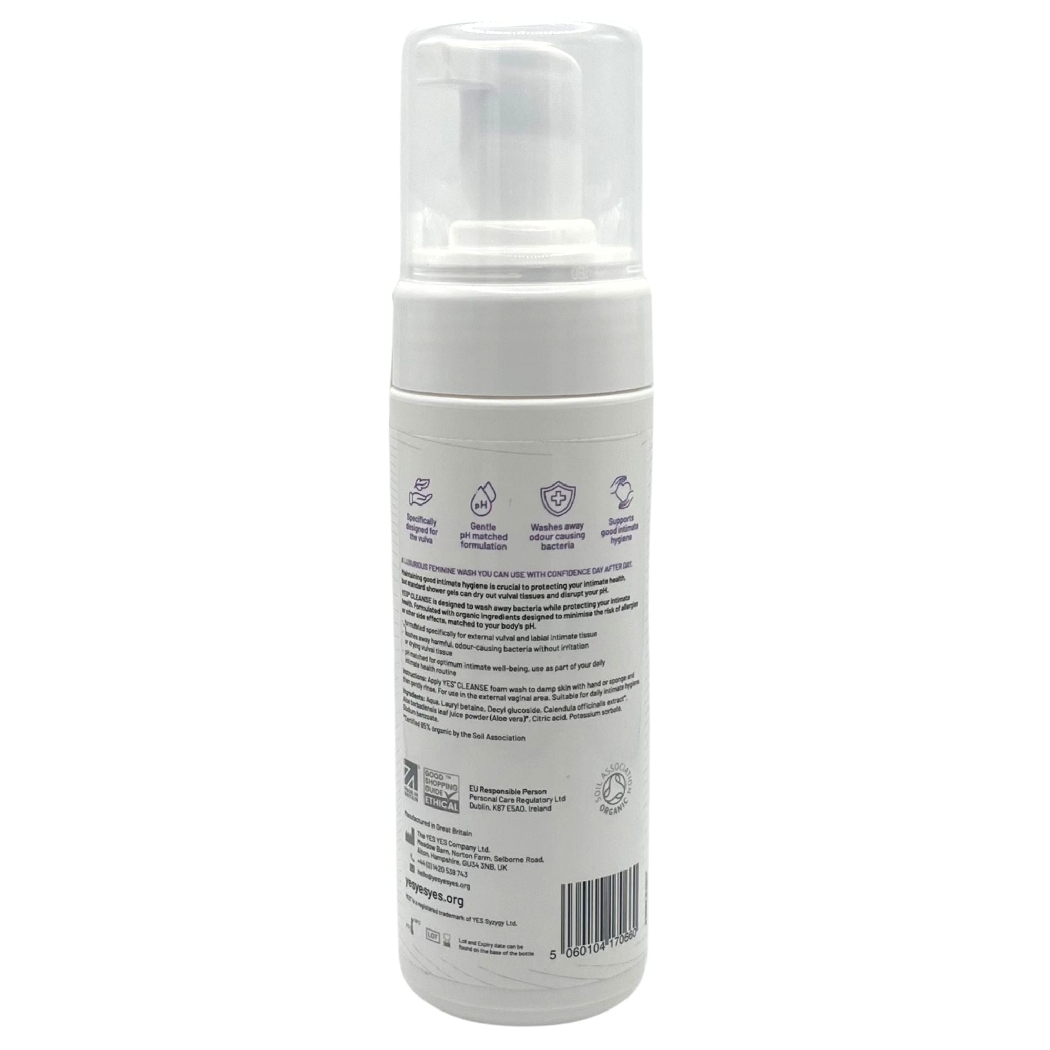 Femine Organic Wash Yes - Un-fragranced 150ml